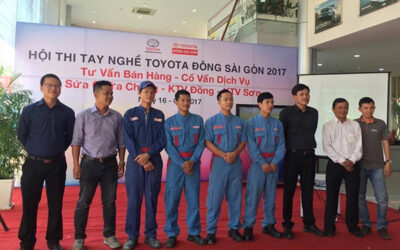 Nâng Tầm Tay Nghề Sơn Ô Tô: Sơn Nguyên Đồng Hành Cùng Toyota Đông Sài Gòn