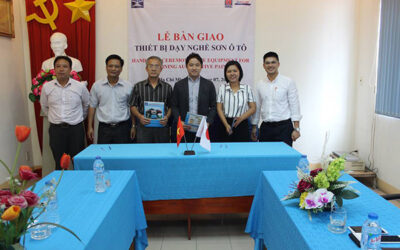 Sơn Nguyên & Nippon Paint: Nâng tầm đào tạo nghề sơn ô tô Việt Nam